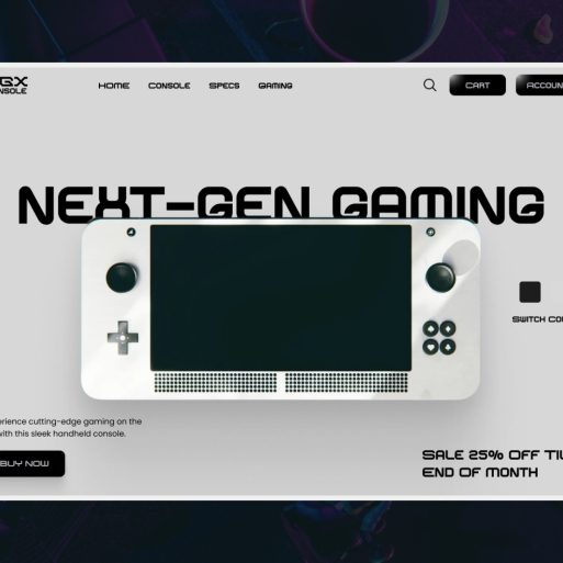 Creative E-commerce web design