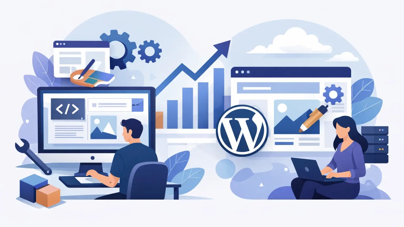Custom Website or WordPress for Business Growth